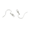 9 Pack: Rhodium Fish Hook Earwires by Bead Landing™ Premium Metals